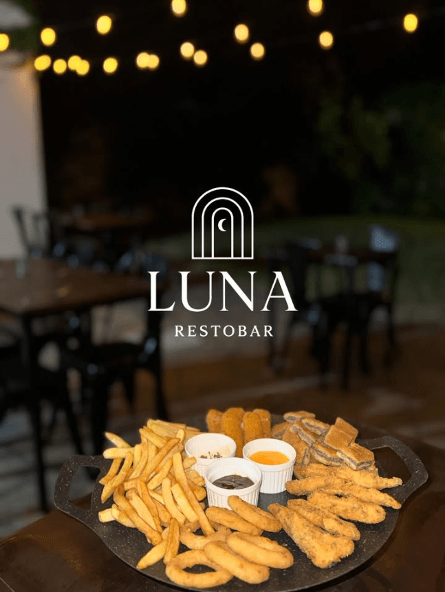 Plato para compartir en Luna Restobar
